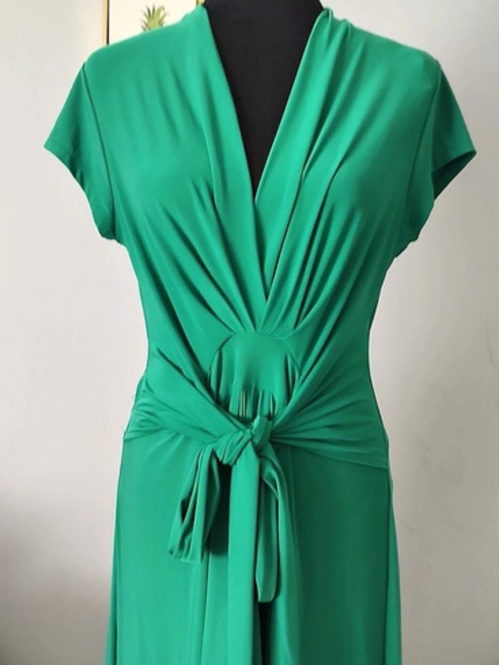 IMAN Green Maxi Dress Size Large NWT